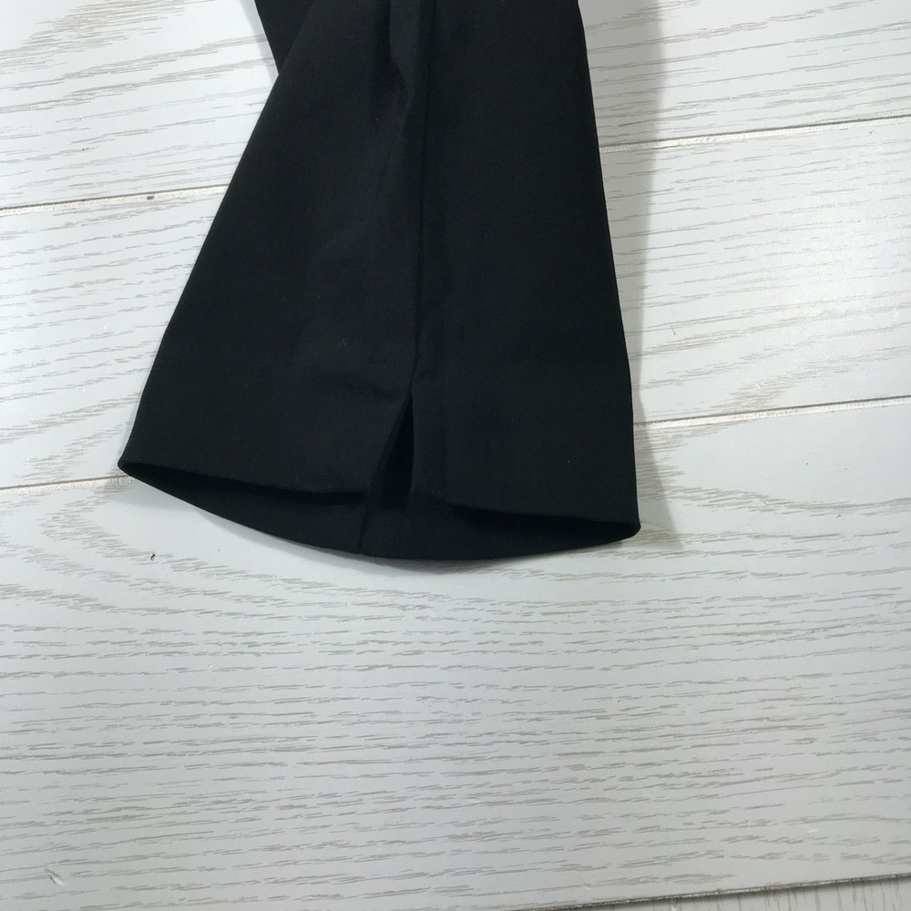 Chico's Perfect Stretch Slim Ankle Pants Women 10 Black Pull On High Rise New - Picture 10 of 16